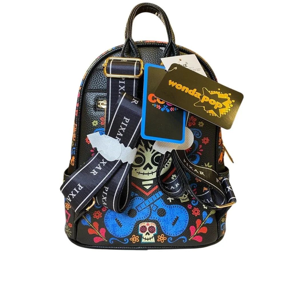 Loungefly Disney Pixar Coco Miguel Ernesto Hector Mini Backpack Brand New